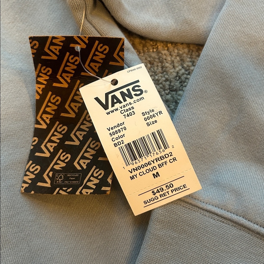 Vans My Cloud BFF Sweatshirt M - Picture 3 of 3